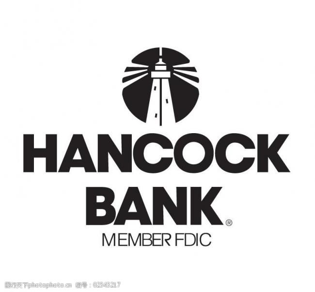 国外创意银行logo设计图片