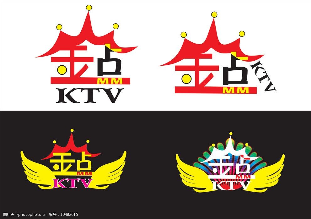 关键词:金点ktv标志 企业logo标志 标识标志图标 矢量 cdr