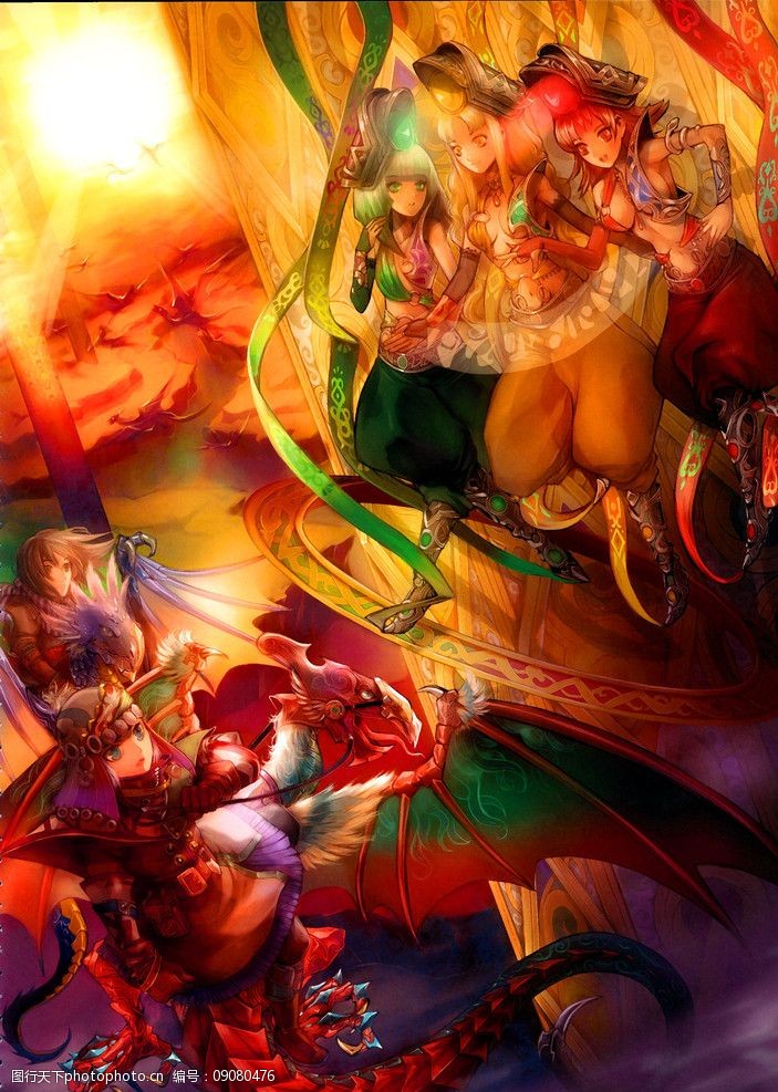 美少女战队图片