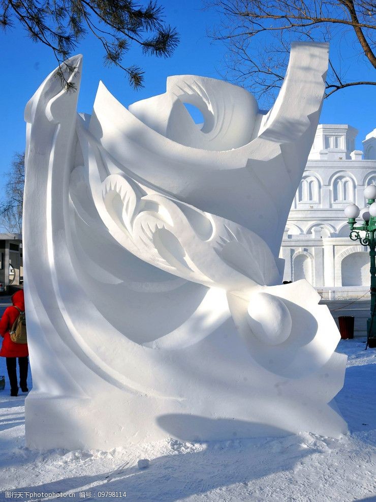 太阳岛雪雕图片