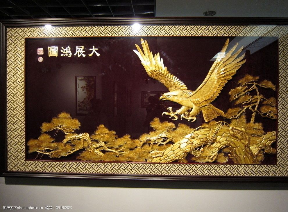 大展宏图大鹏展翅图片