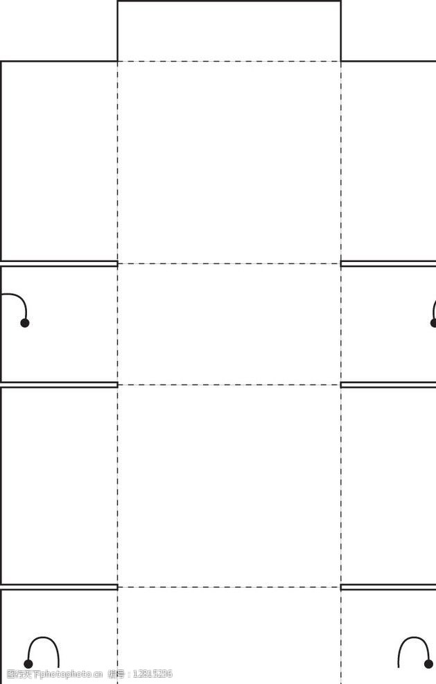 特殊盒型 刀线 展开图 特殊盒型刀线 矢量 彩盒 特殊彩盒 包装设计