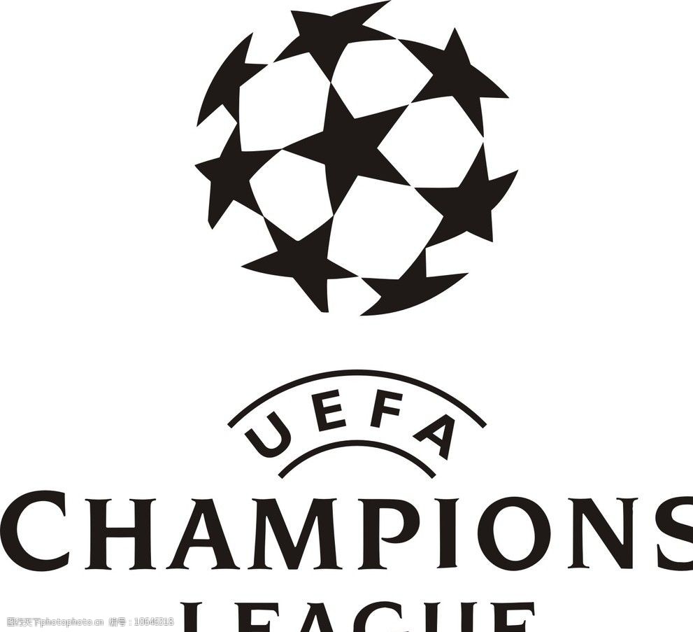 冠军联赛 champions league logo 矢量logo 企业logo标志 标识标志