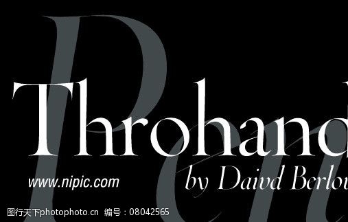 ThrohandPen系列字体下载