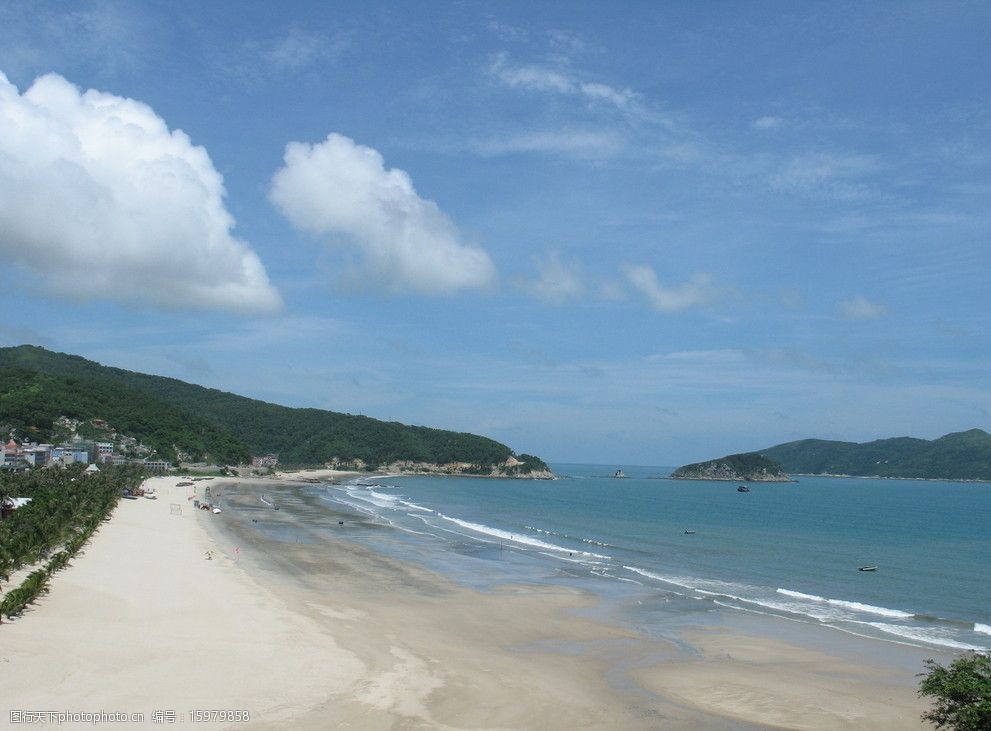 台山下川岛沙滩图片