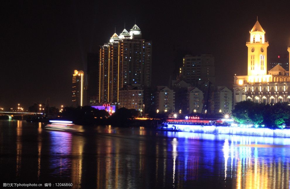 福州闽江夜景图片