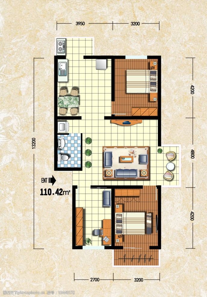 关键词:平面户型图 售楼 楼房户型图 房地产广告 广告设计模板 源文件