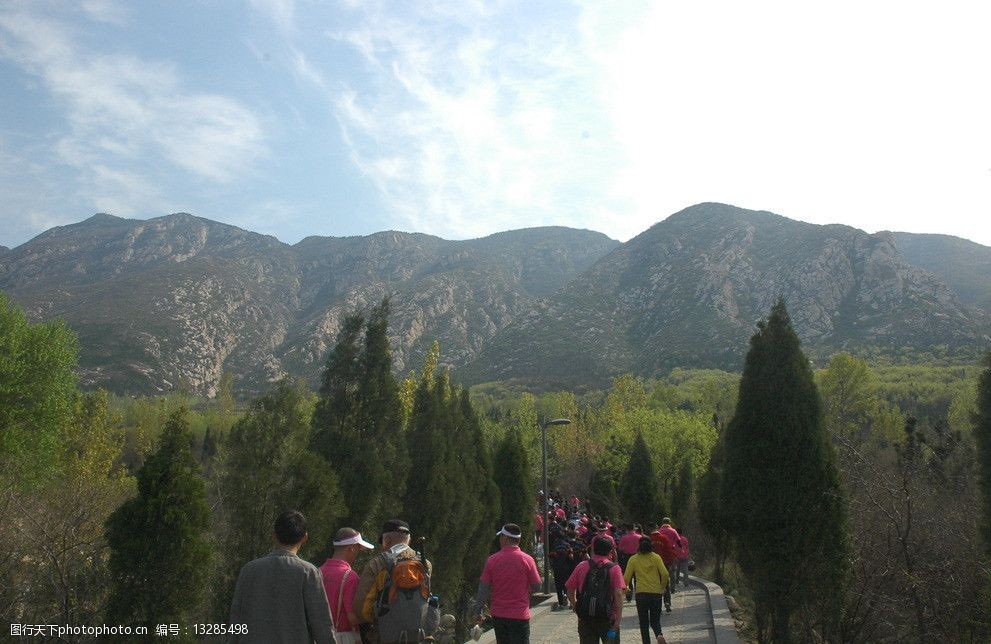 嵩山上山风景图片