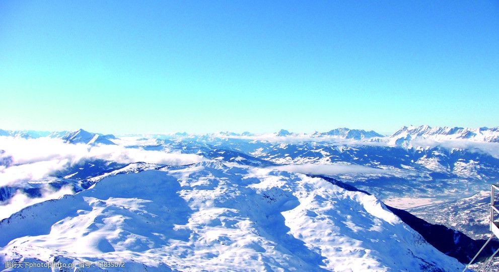 雪山景观图片