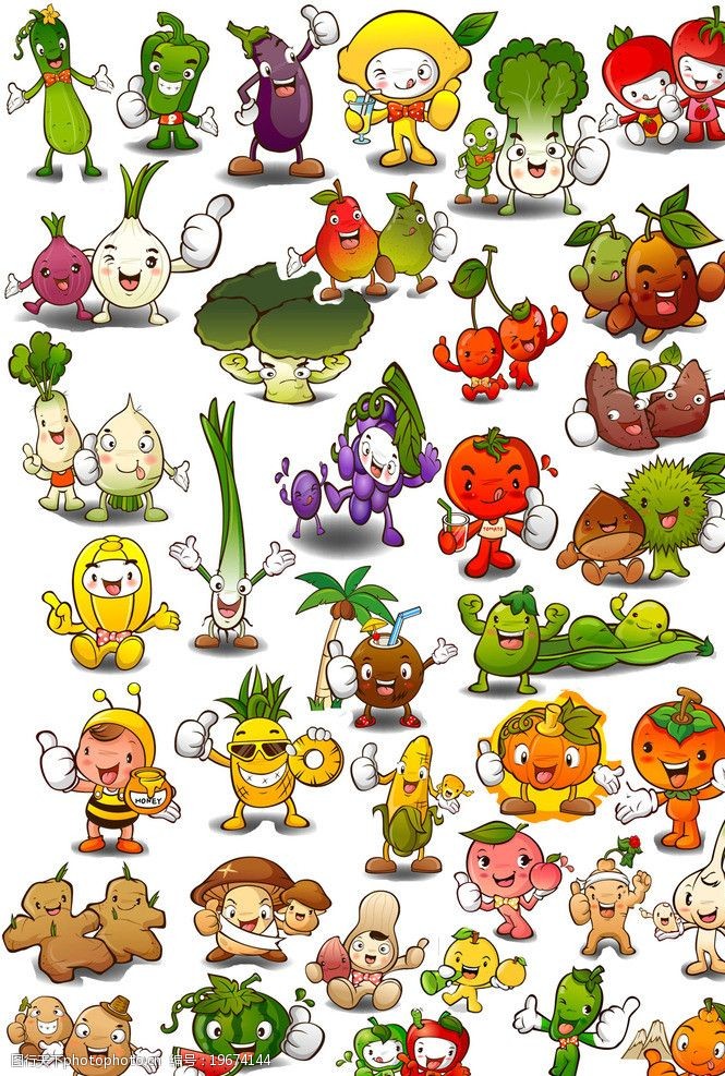 关键词:卡通水果荟萃 卡通水果 卡通水果人物 蔬果卡通 设计图片 广告