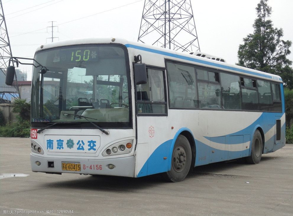 南京公交车图片