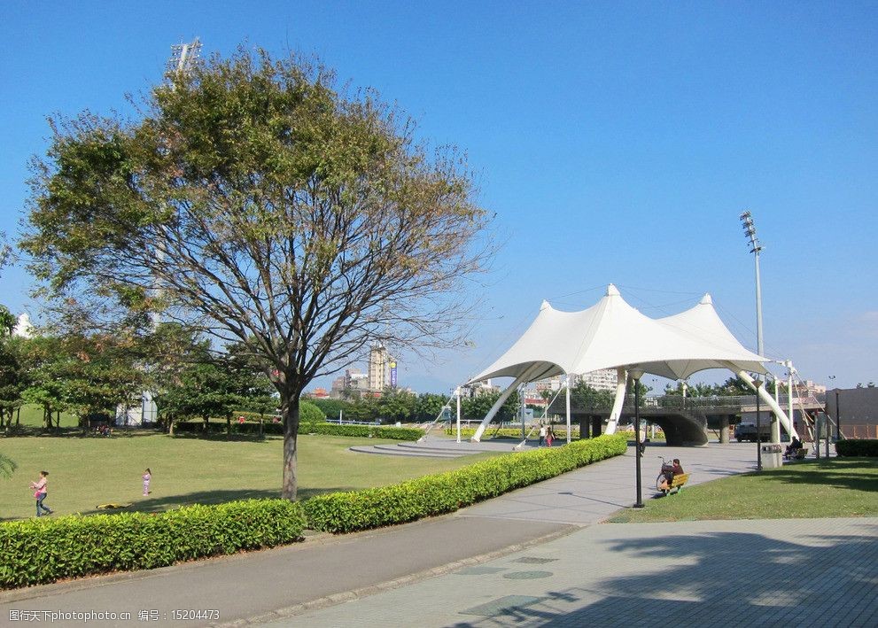 生态公园 公园 园林 树林 大树 草地 绿地 园艺 生态 自然 自然风景