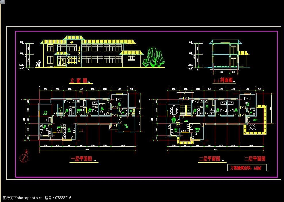 关键词:卫生院施工图纸 乡镇 卫生院 cad 施工图纸 卫生院设计