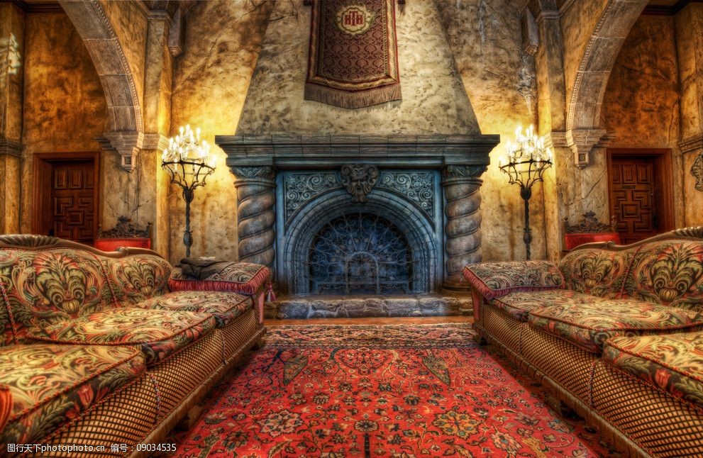 欧式室内装饰图片