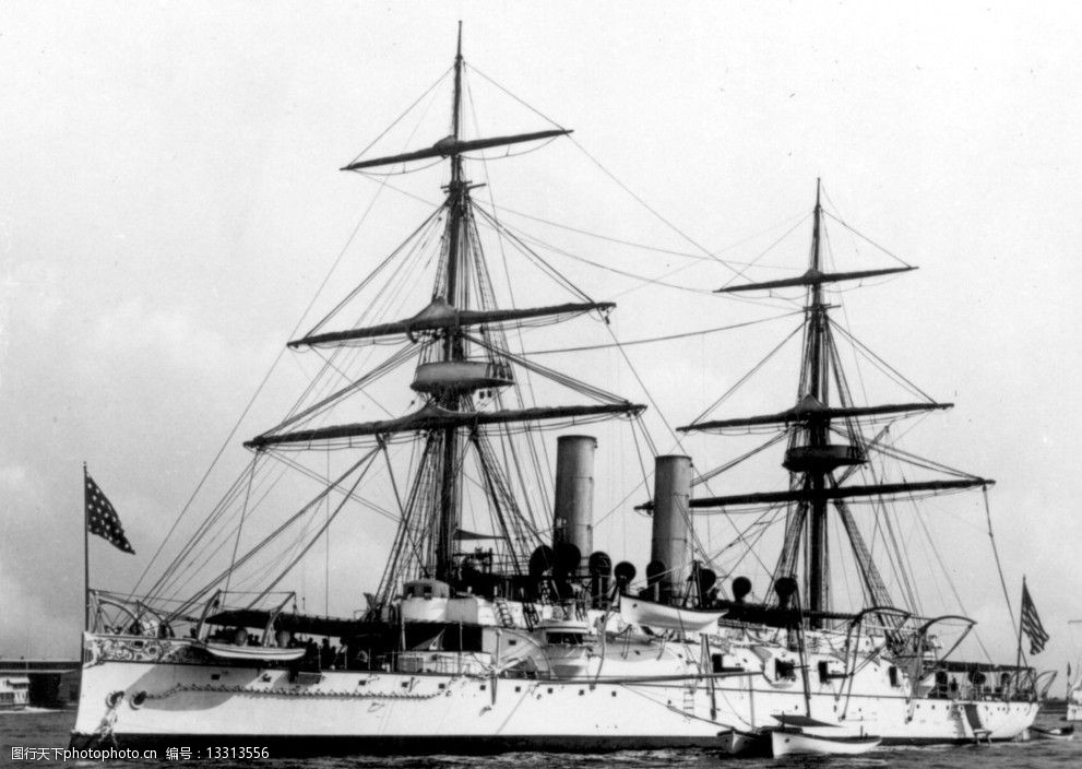 美国亚特兰大号老式巡洋舰图片