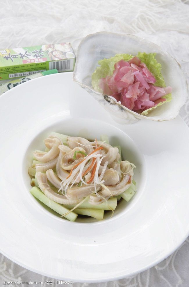 干捞加拿大象拔蚌图片