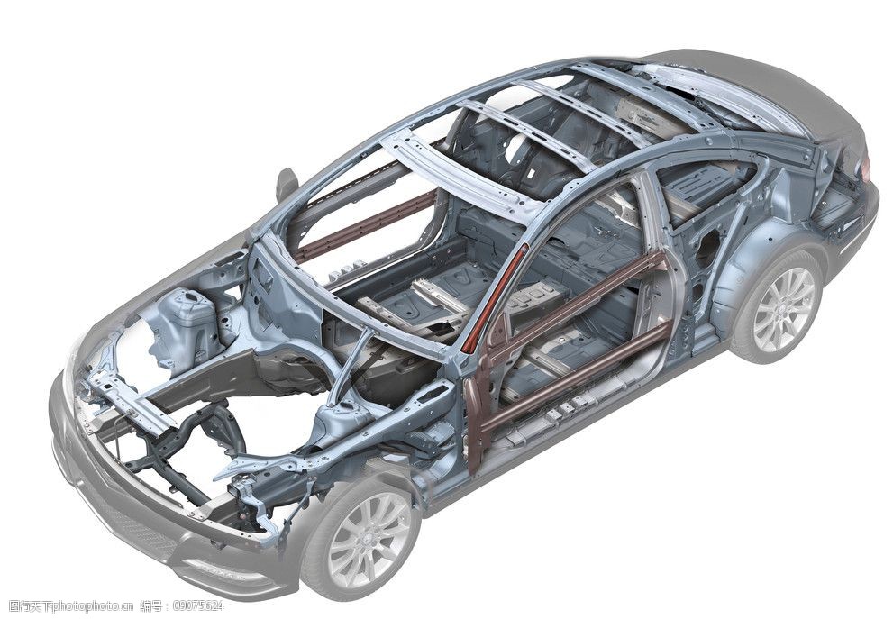 奔驰汽车结构图解剖图图片