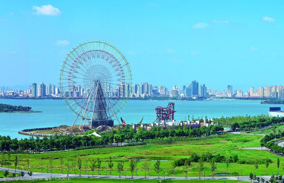 苏州市工业园区全景图图片