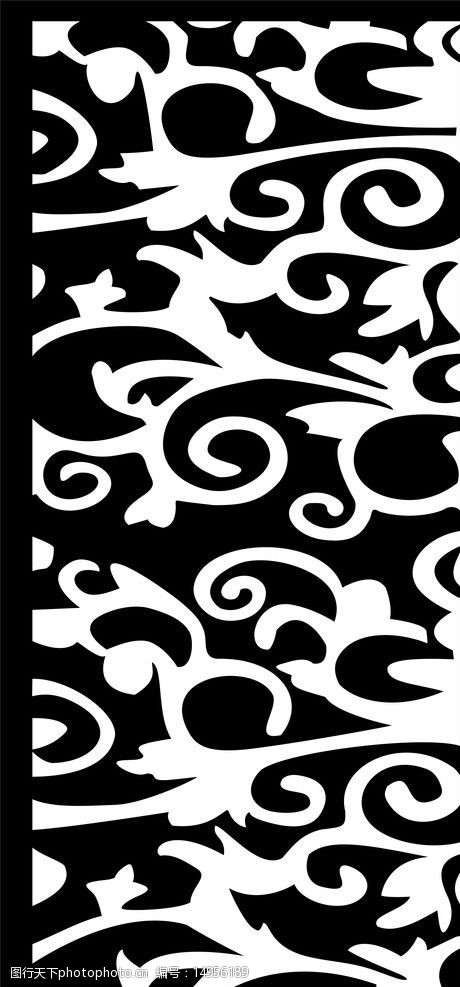 边框花纹密度板雕刻图片