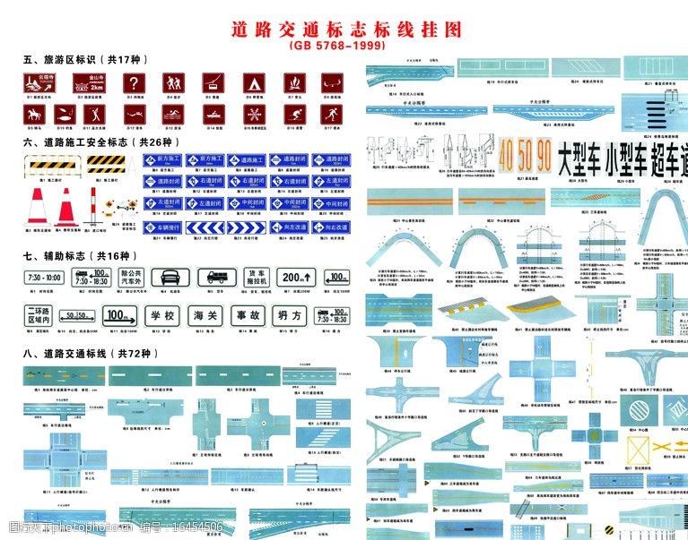 道路交通标识图片