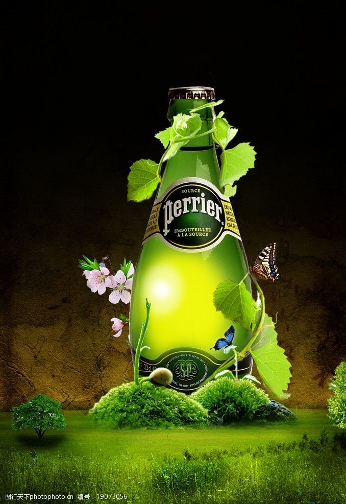 啤酒创意海报图片