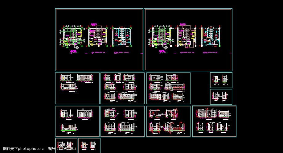 卫生间装修竣工图图片