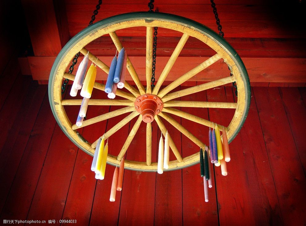 车轮装饰品图片