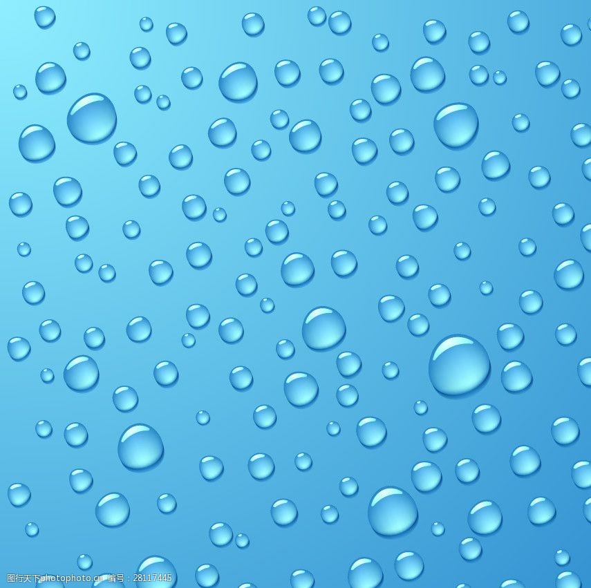 关键词:蓝色水珠水滴背景 蓝色 水珠 水滴 背景 底纹 矢量 水矢量素材