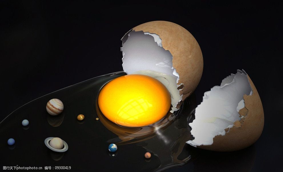 鸡蛋里的星球图片