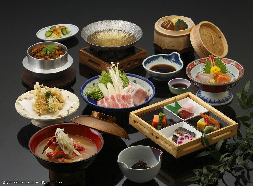 日式料理摄影照片图片