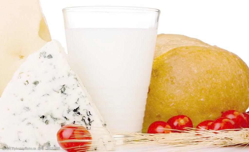 奶酪牛奶西红柿图片