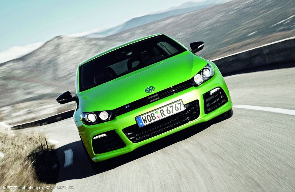 关键词:大众 scirocco r 绿色 环保 道路 节能 低碳 汽车图片 交通