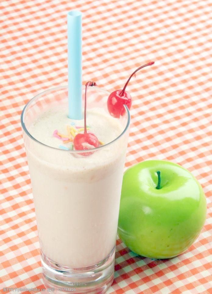 花生牛奶冰图片