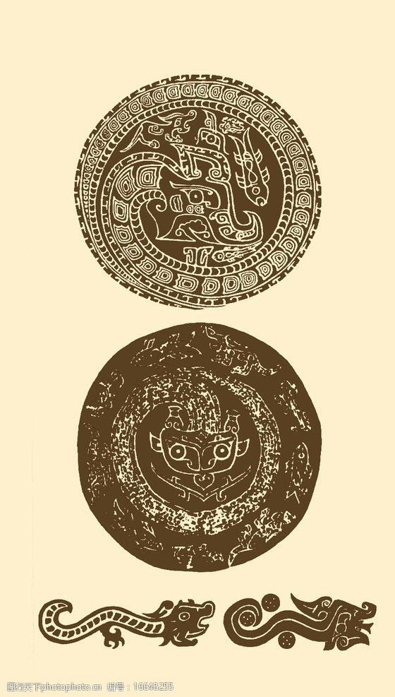 吉祥龙纹样图片