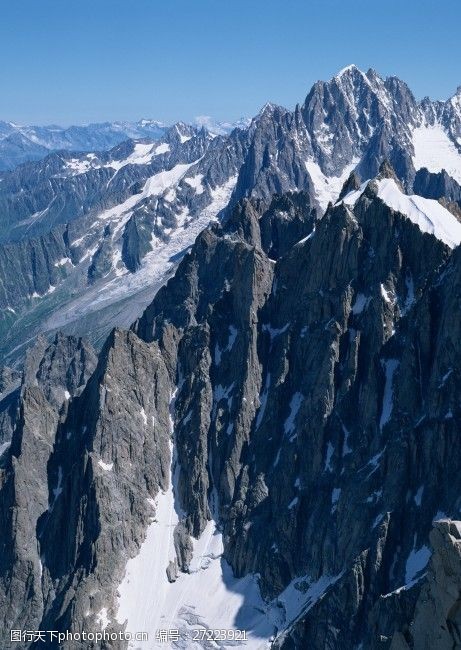 壮丽山景自然景观如画