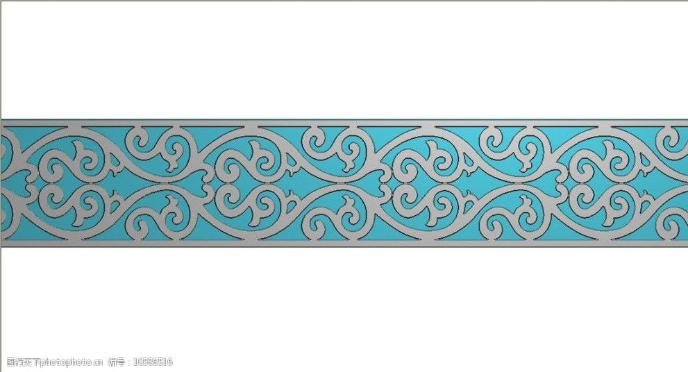 欧式洋花线线稿线雕图片