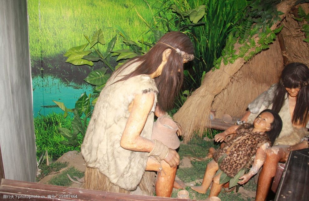 水乡古镇乌镇蜡人图片