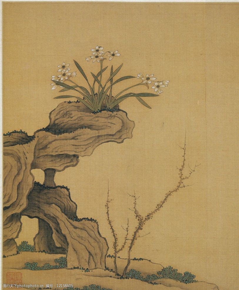 陈洪绶陈洪绶花鸟精品册图片