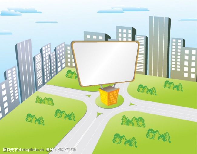 关键词:高楼大厦中的广告牌免费下载 插画 高楼大厦 广告牌 卡通 矢量