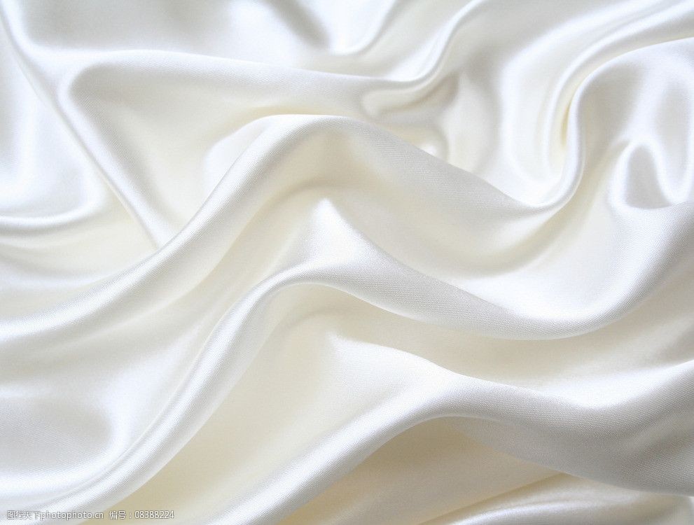 白色柔滑面料图片