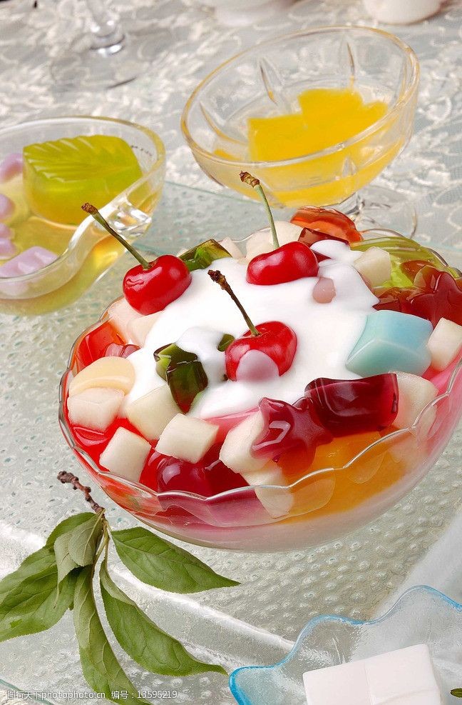 果冻布丁图片
