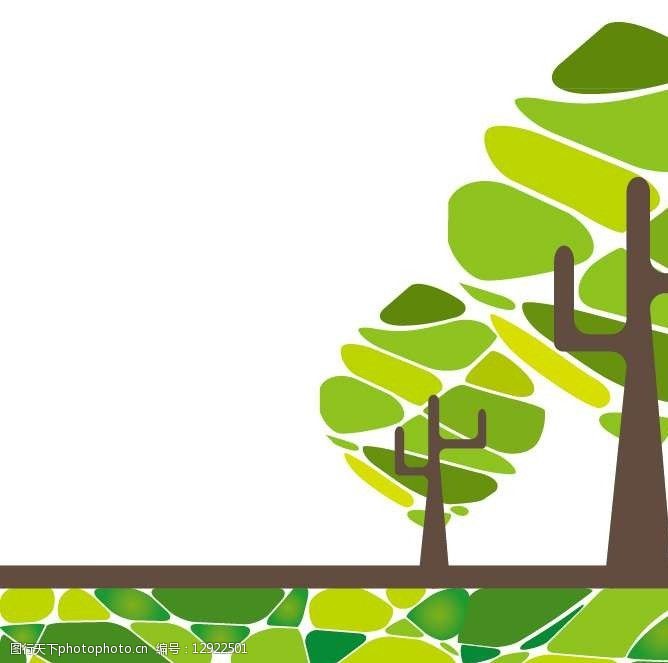 绿树大树背景图片