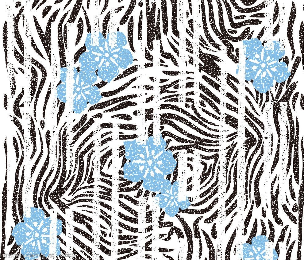 抽象花纹个性纹样图片