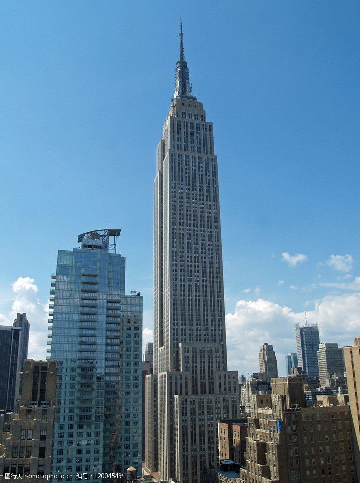纽约标志性建筑大楼图片
