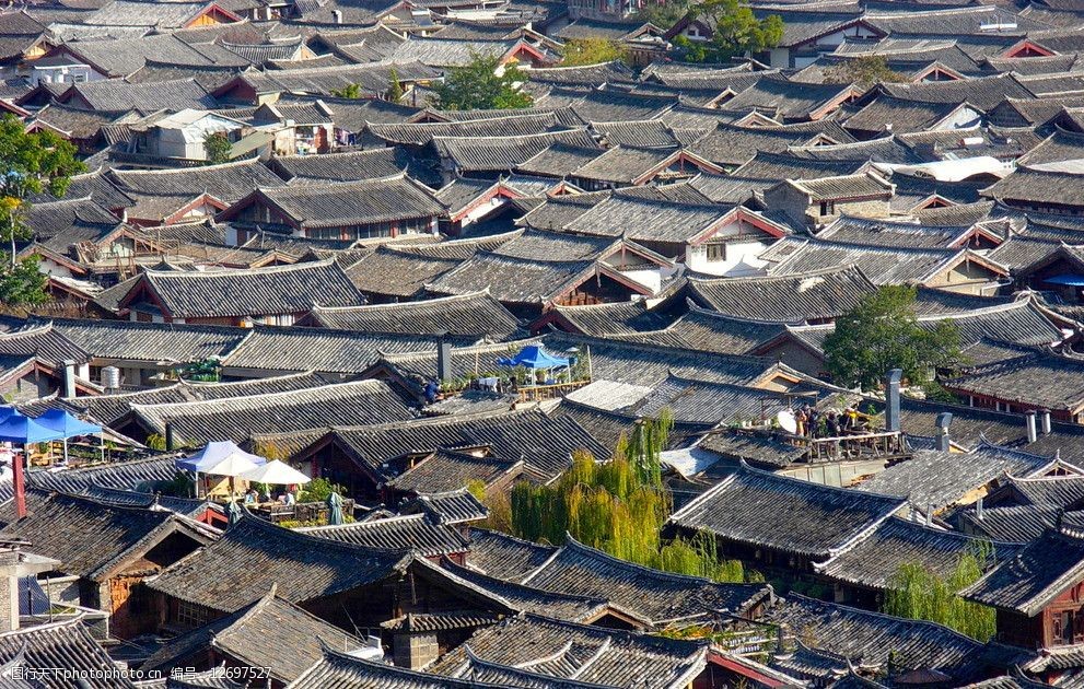 丽江古城巴格图图片