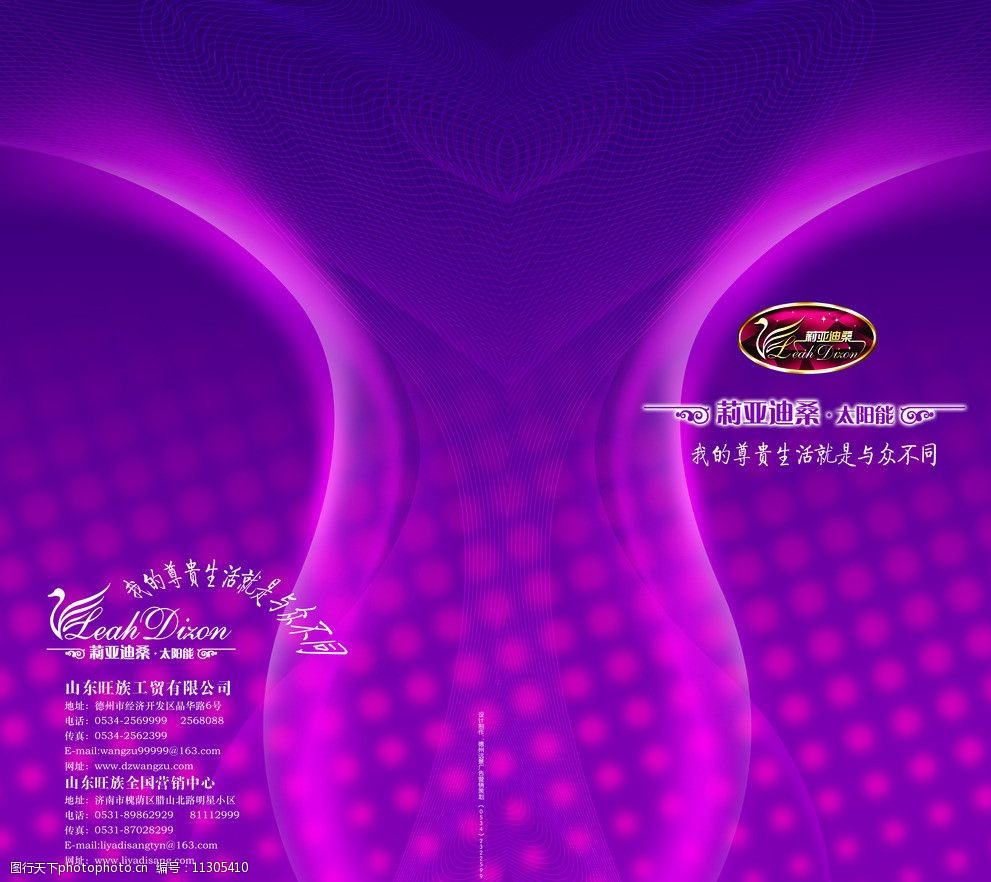 莉亚迪桑画册 梦幻背景 科技封面 紫色封皮 线条 画册设计 广告设计