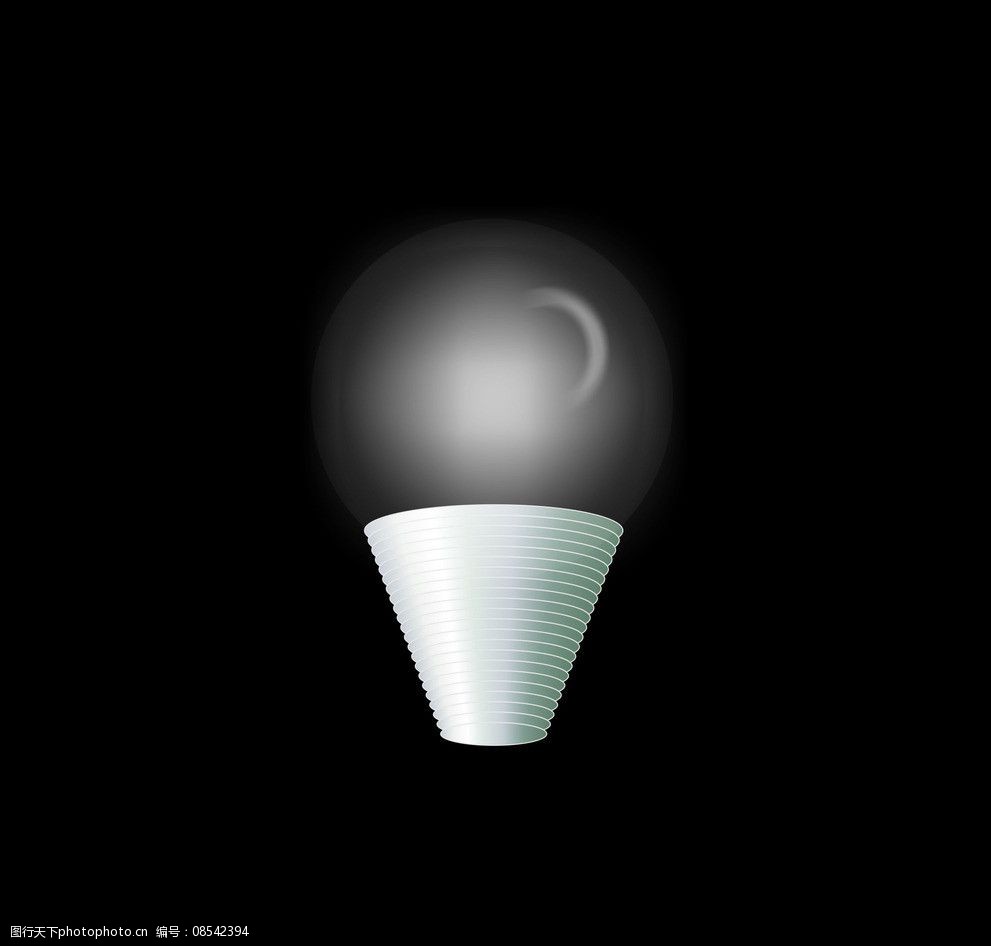 矢量电灯泡图片