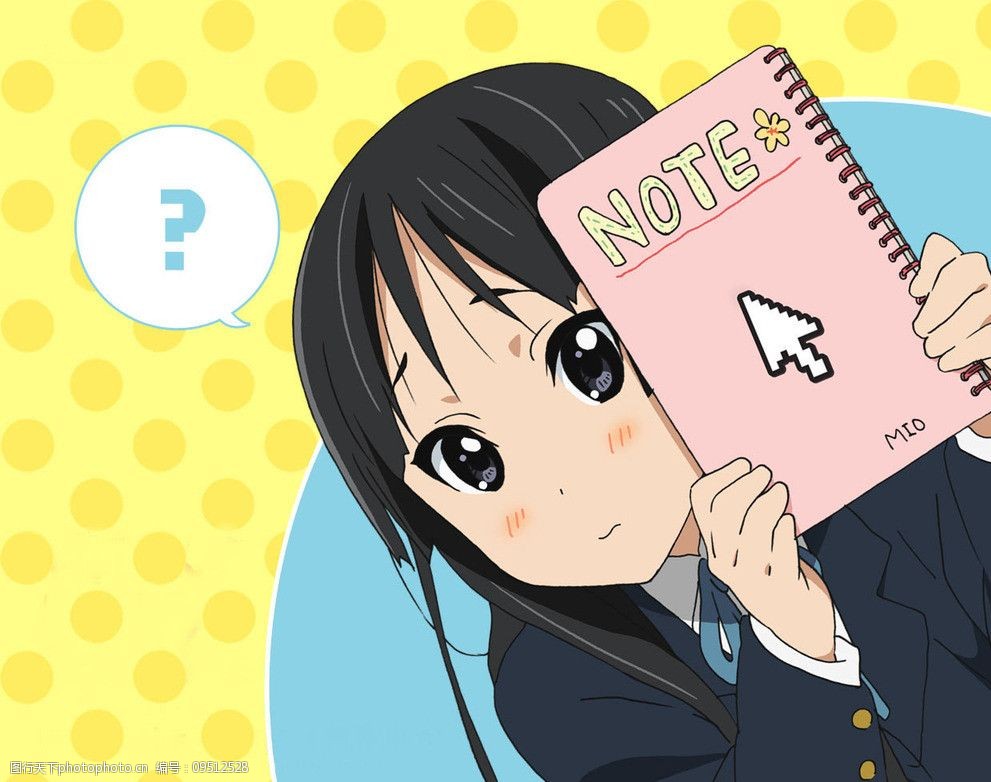 关键词:k on 轻音少女 澪 动漫人物 动漫动画 设计 72dpi jpg