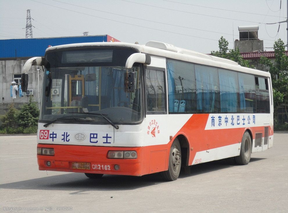 南京公交车老照片图片