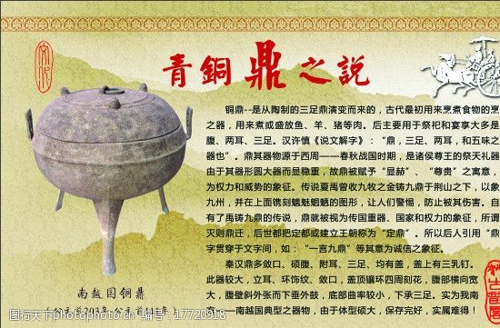 青铜鼎之说图片